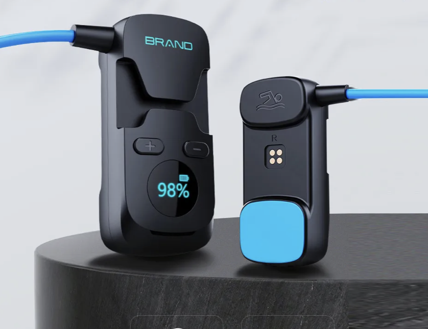 Waterproof MP3 Swimming Headphones with 8GB Storage